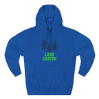 Lake Gaston Fleece Hoodie, Cozy Sweatshirt, Outdoor Adventure Wear, Unique Gift for Lake Lovers, Perfect for Fall and Winter
