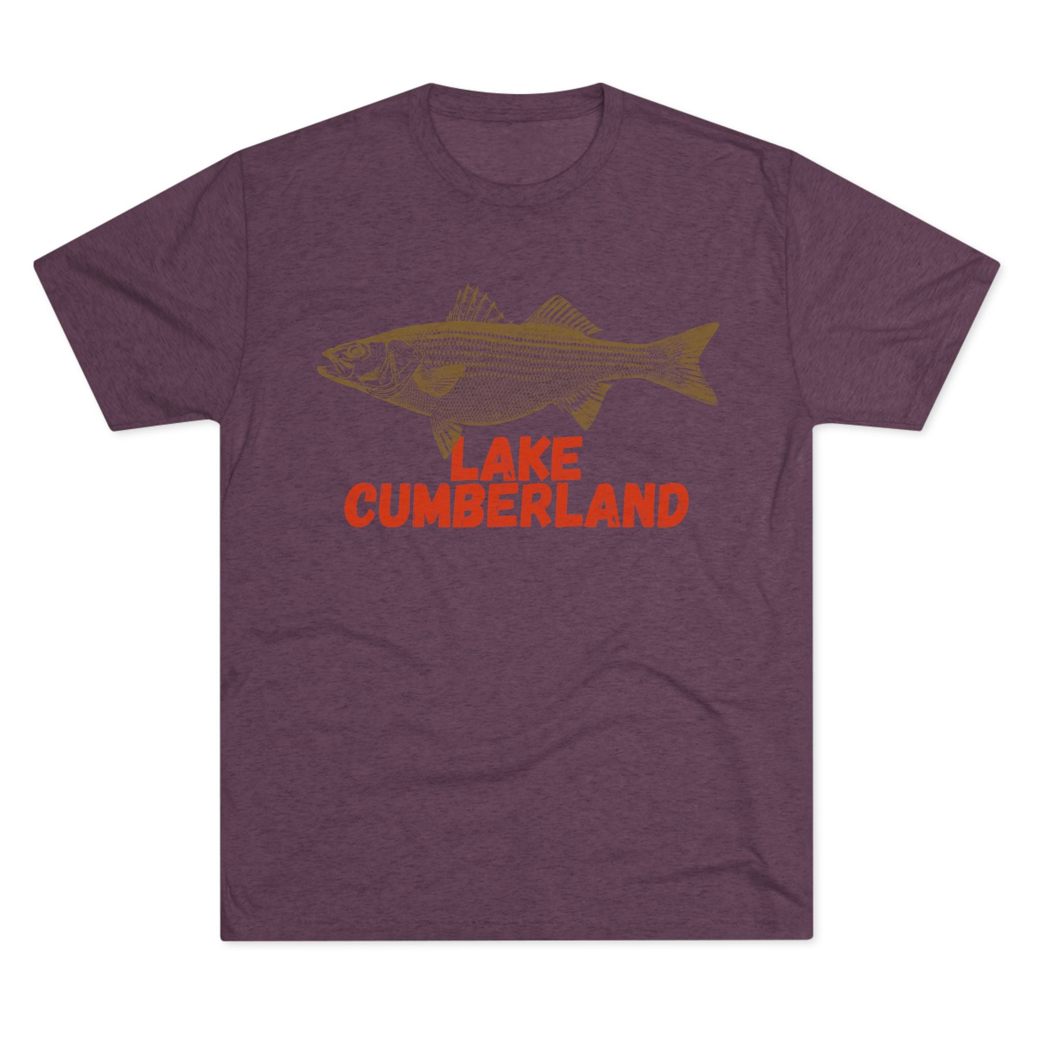 Lake Cumberland Fishing Tee, Unisex Crew Neck Shirt, Summer Lake Apparel, Gift for Fishermen, Outdoor Adventure T-Shirt, Lake House Style