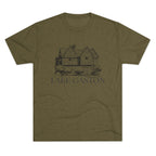 Lake Gaston Unisex Tri-Blend Crew Tee, Casual T-Shirt, Summer Apparel, Lake House Shirt, Gift for Friends, Travel Tee