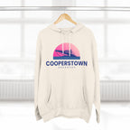 Cooperstown Vibes Hoodie with Design, Perfect for Autumn Lovers, Comfortable and Stylish, Great Gift for Vacations