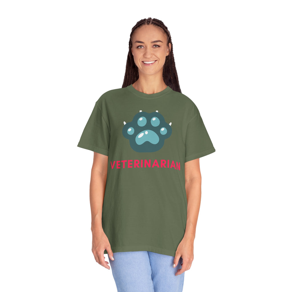 Veterinarian Themed Unisex T-Shirt, Gift for Animal Lovers, Pet Owner Apparel, Cute Veterinary Shirt, Comfortable Dog Lover Tee