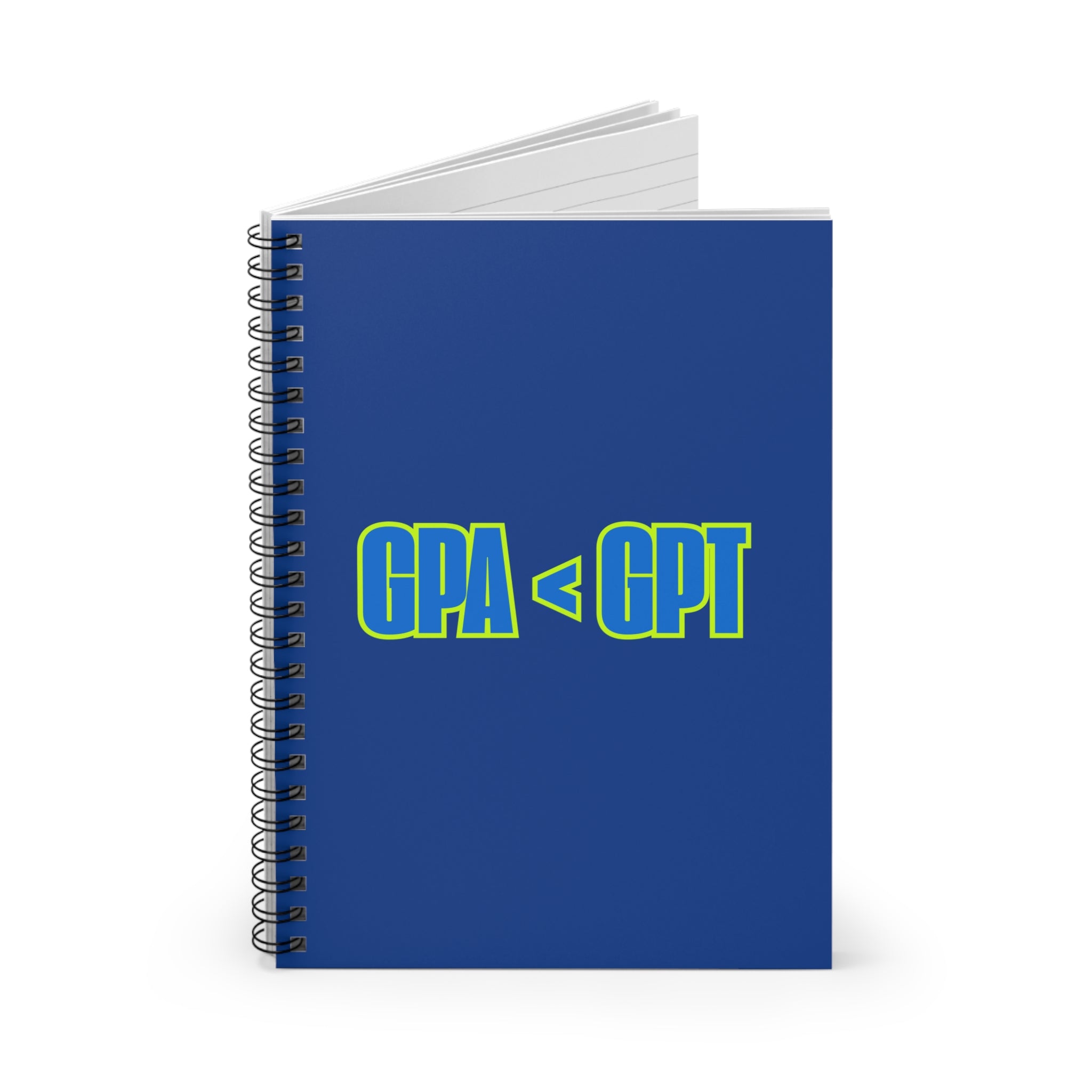 GPA < GPT Spiral Notebook for Students College Supplies, Study Notes, Journals, Gift for Students