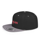 McLean Stylish Flat Bill Snapback Hat with Design, Perfect for Casual Outings, Streetwear, Gifts, Festivals, Everyday Wear