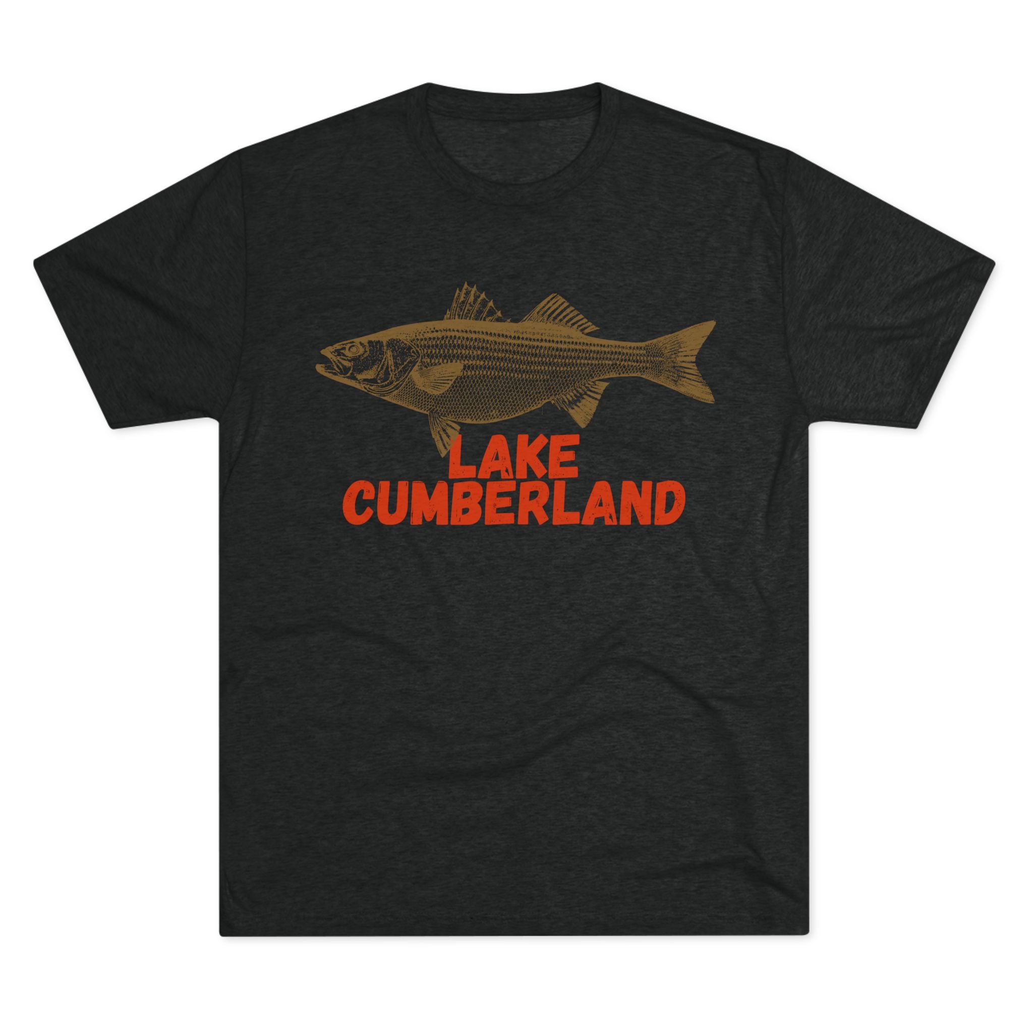 Lake Cumberland Fishing Tee, Unisex Crew Neck Shirt, Summer Lake Apparel, Gift for Fishermen, Outdoor Adventure T-Shirt, Lake House Style