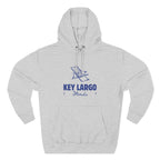 Key Largo Inspired Fleece Hoodie, Casual Wear, Relaxation, Gift for Autumn Lovers, Travel Essential