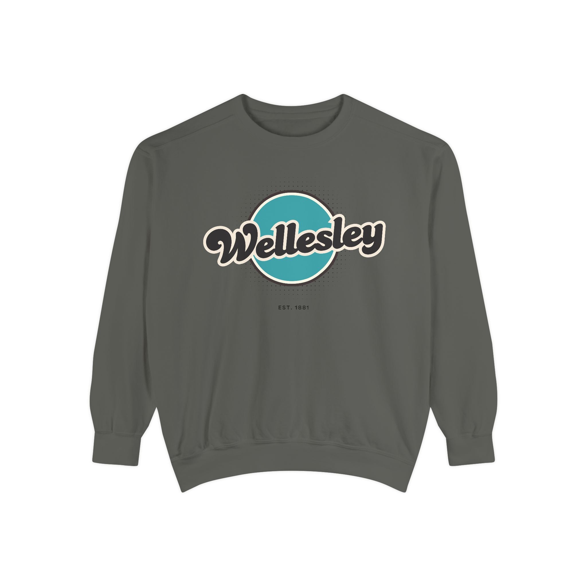 Wellesley Vintage Sweatshirt, Cozy Unisex Pullover, Retro Style, Perfect for Casual Outfits, Gift for Him or Her
