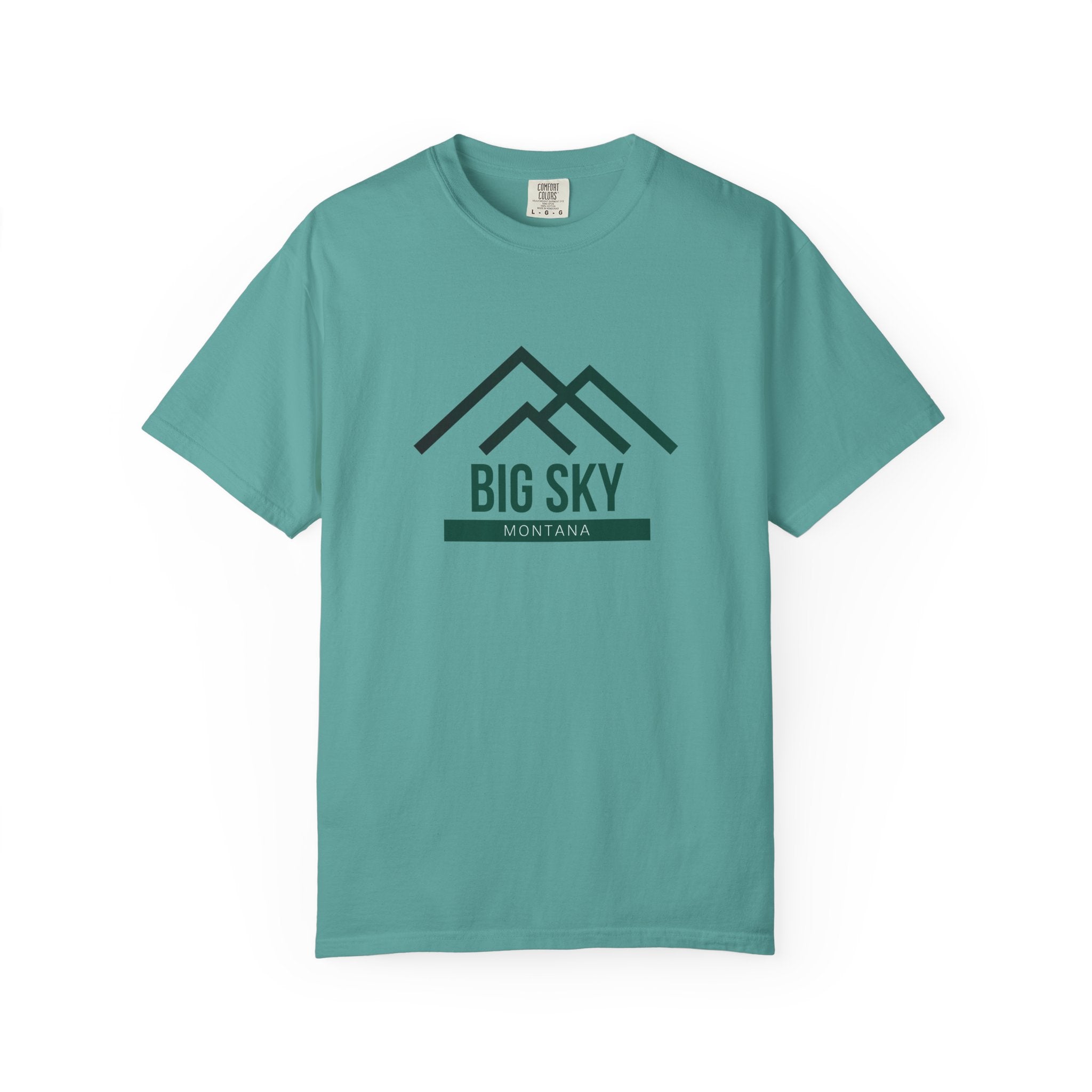 Big Sky Vibes, Unisex T-shirt, Casual Tee, Travel Souvenir, Vacation Top