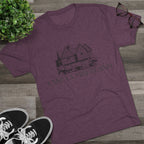 Lake Cumberland Unisex Tri-Blend Crew Tee, Casual T-Shirt, Summer Apparel, Lake House Shirt, Gift for Friends, Travel Tee