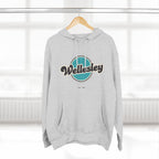 Wellesley Retro Vibe Hoodie for Casual Days, Streetwear, Unisex Gift, Cozy Layering Apparel