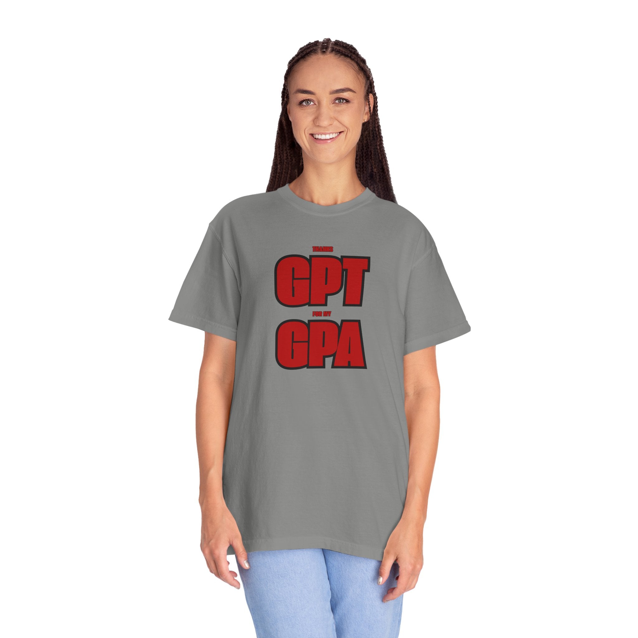 GPT for My GPA Unisex T-Shirt, Funny Shirt, Graduation Gift, Student Apparel, College Humor Tee