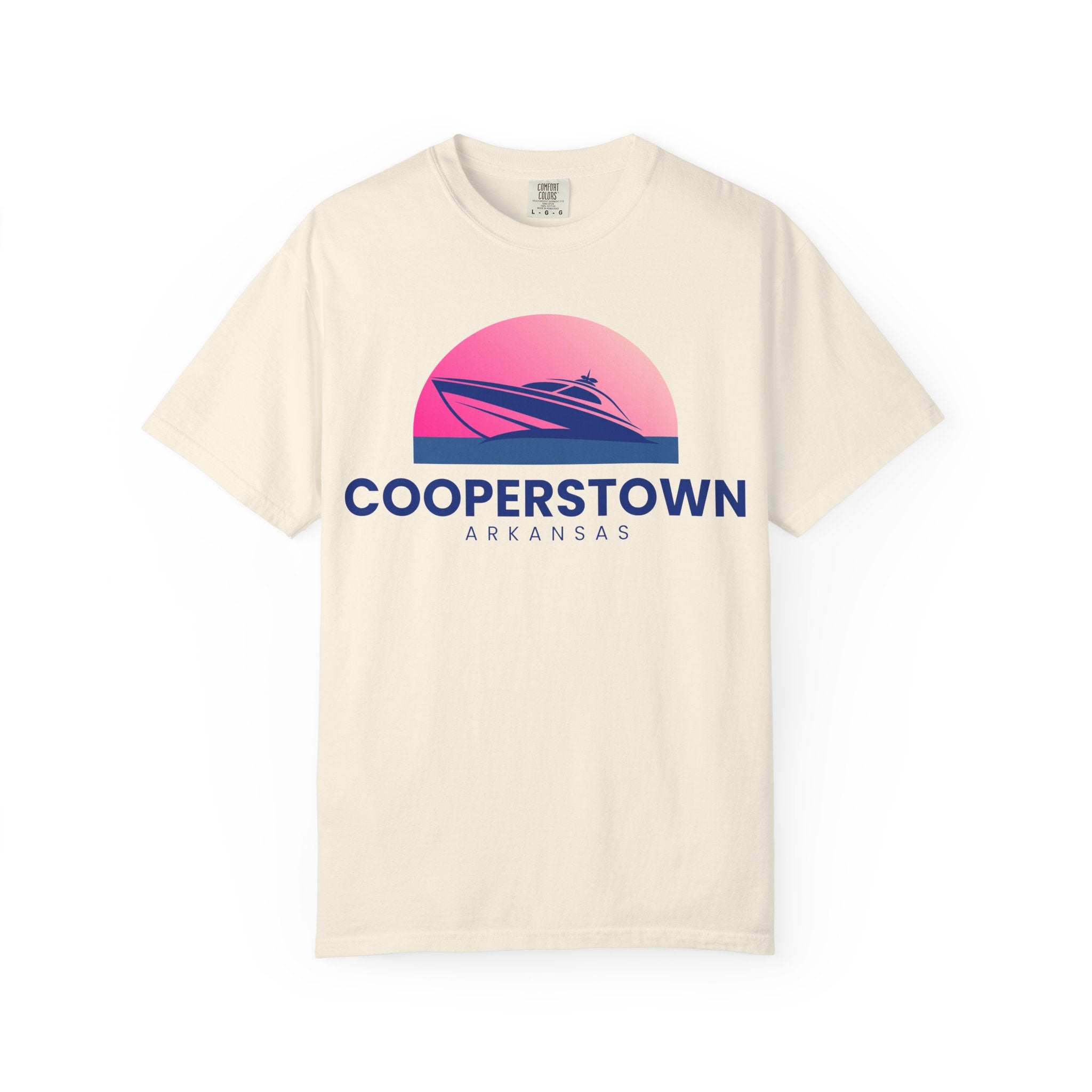 Cooperstown Vibes, Unisex T-shirt, Casual Tee, Travel Souvenir, Vacation Top