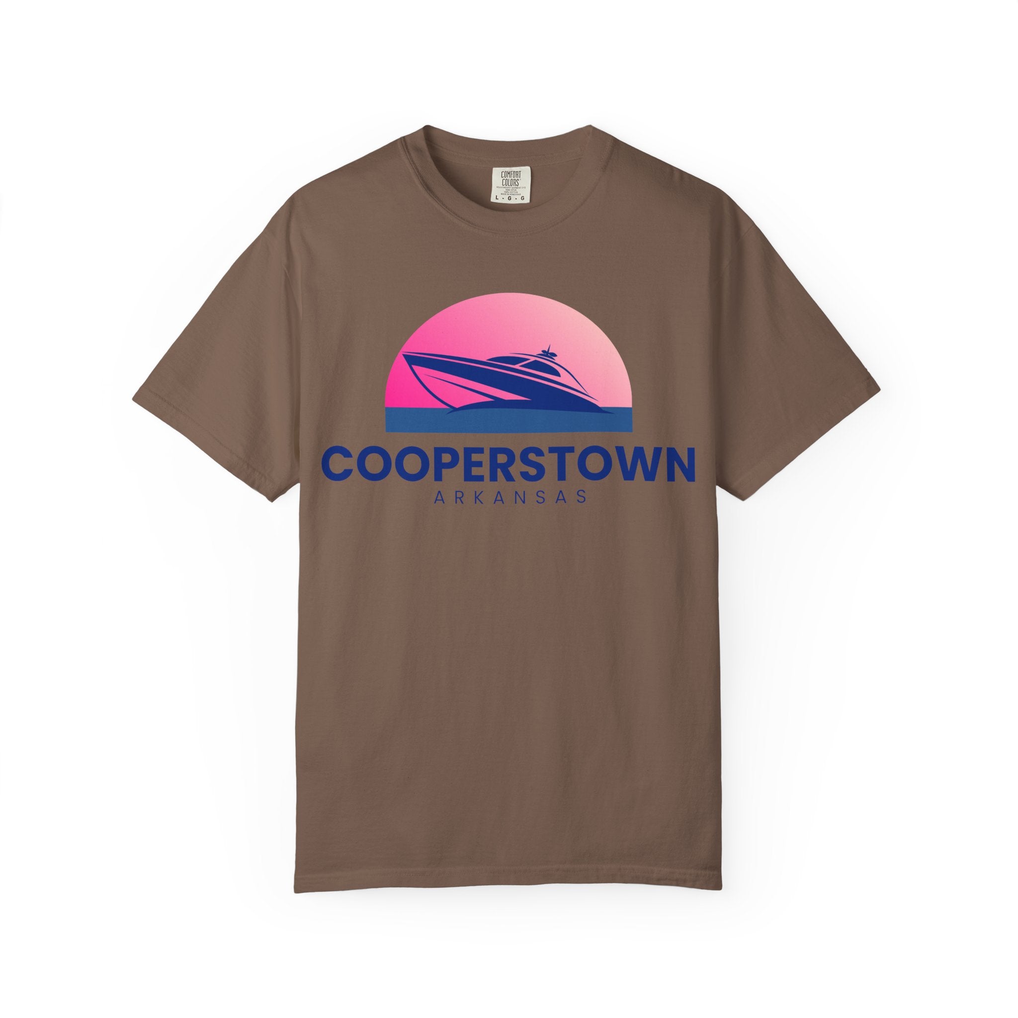 Cooperstown Vibes, Unisex T-shirt, Casual Tee, Travel Souvenir, Vacation Top