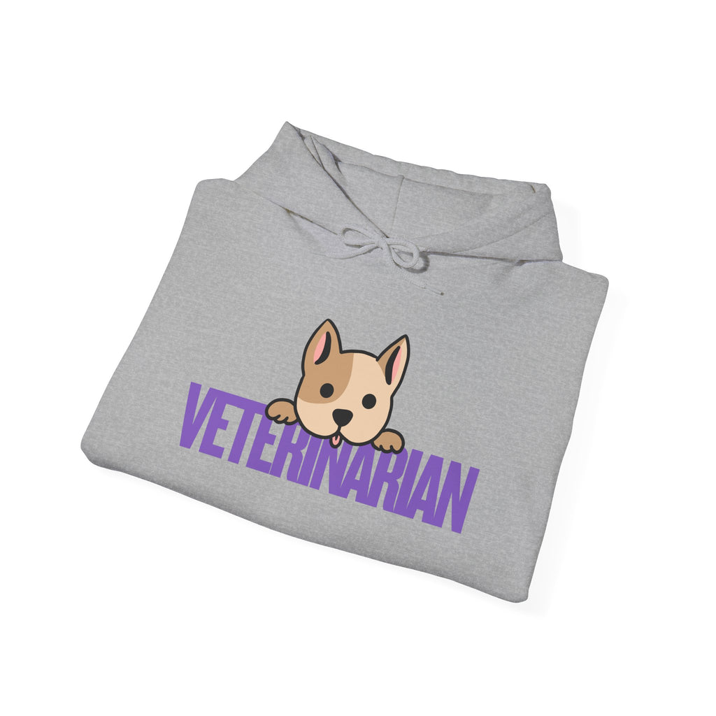 Veterinarian Hoodie, Cute Pet Sweatshirt, Unisex Animal Lover Gift, Dog Mom Apparel, Cozy Casual Wear, Pet Adoption Fundraiser