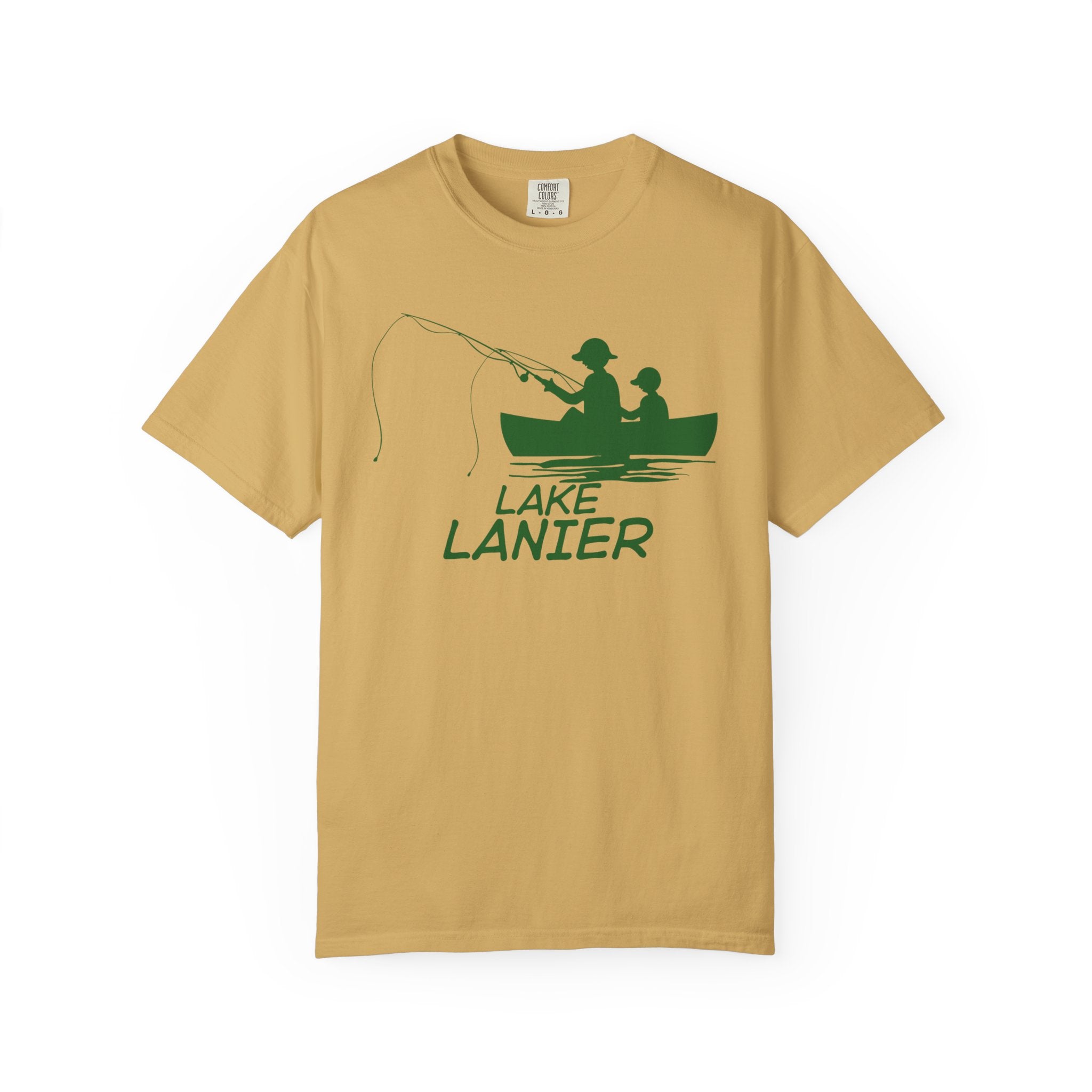 Lake Lanier Fishing Unisex T-shirt - Perfect for Gifts, Outdoor Adventures, Family Reunions, Summer Vacations, and Casual Wear