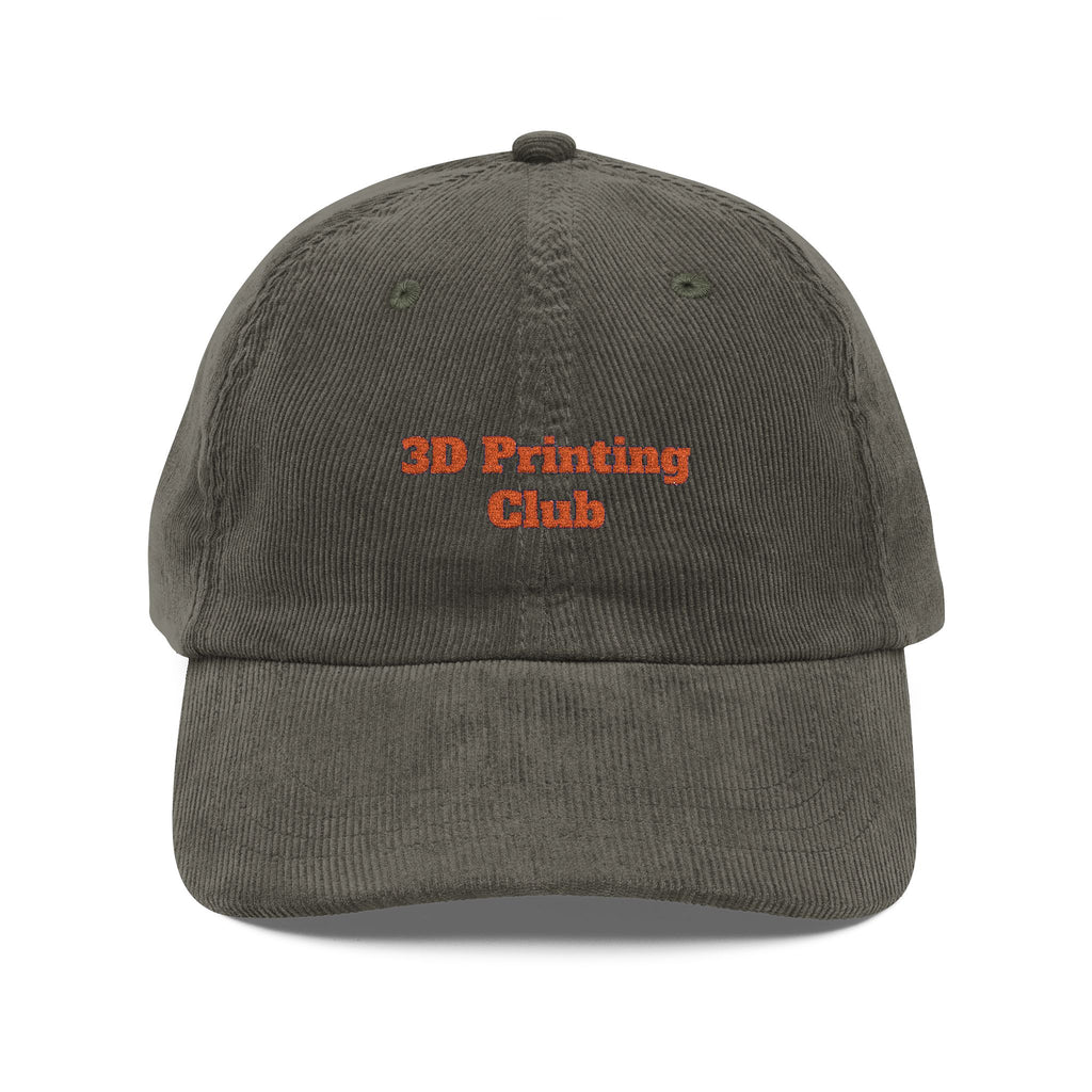 3D Printing Club Embroidered Cap