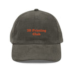 3D Printing Club Embroidered Cap