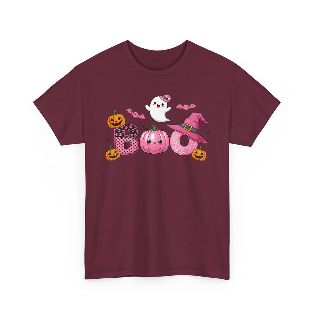 Halloween Ghostly Boo Tee, Unisex Halloween T-Shirt, Trick or Treat Shirt, Spooky Season Apparel, Cute Halloween Gift