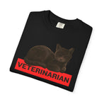 Veterinarian Cat T-Shirt, Funny Animal Lover Tee, Pet Owner Gift, Cute Vet Shirt, Unique Veterinary Apparel, Animal Rescue Shirt