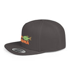 Lake Texoma Fish Flat Bill Snapback Hat, Fishing Cap, Outdoor Gear, Lake House Gift, Summer Accessories, Stylish Headwear