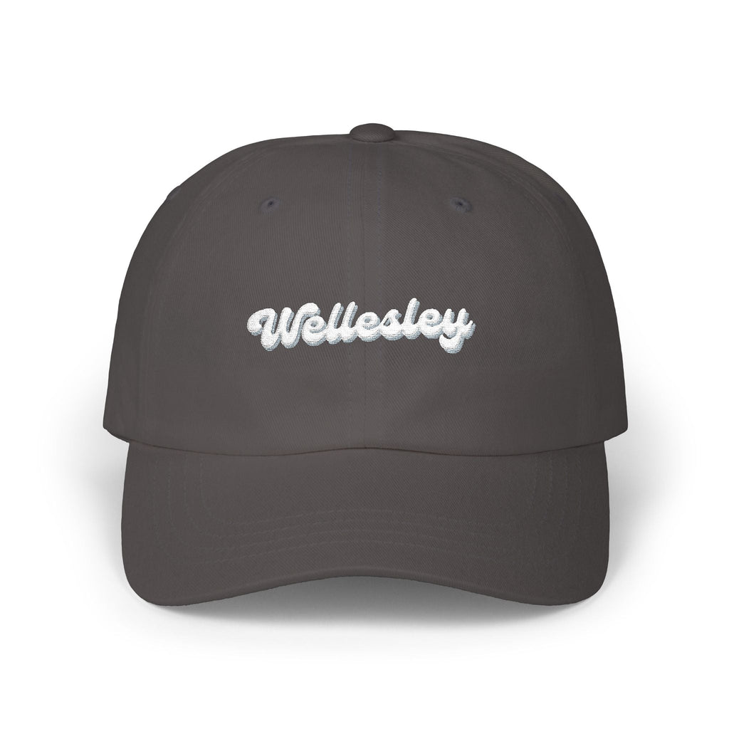 Wellesley Classic Dad Cap, Unisex Casual Hat, Summer Accessories, Trendy Headwear, Gift for Him, Outdoor Style