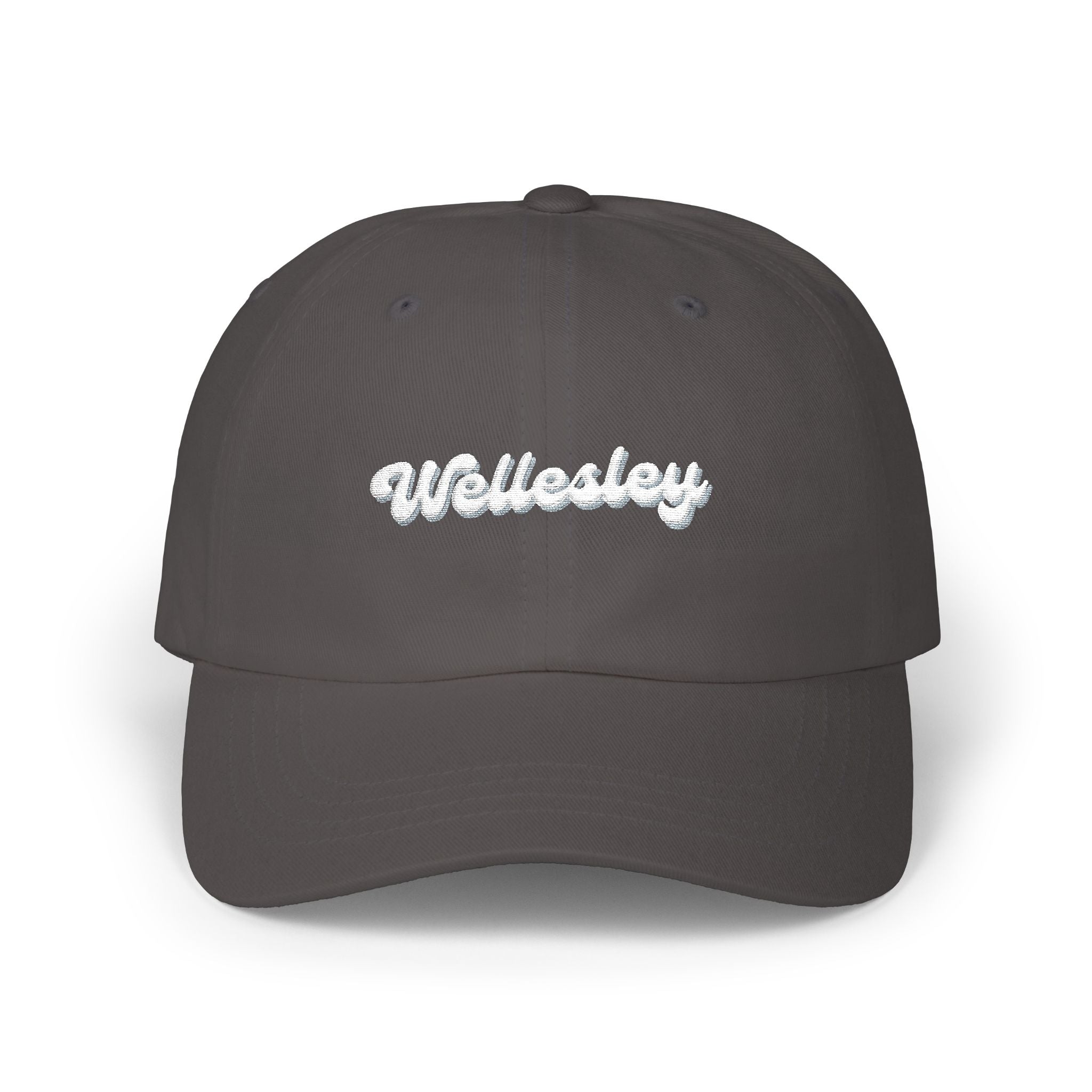 Wellesley Classic Dad Cap, Unisex Casual Hat, Summer Accessories, Trendy Headwear, Gift for Him, Outdoor Style