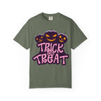 Halloween Trick or Treat T-Shirt, Unisex Halloween Tee, Spooky Autumn Shirt, Fun Costume Top, Trick or Treat Apparel