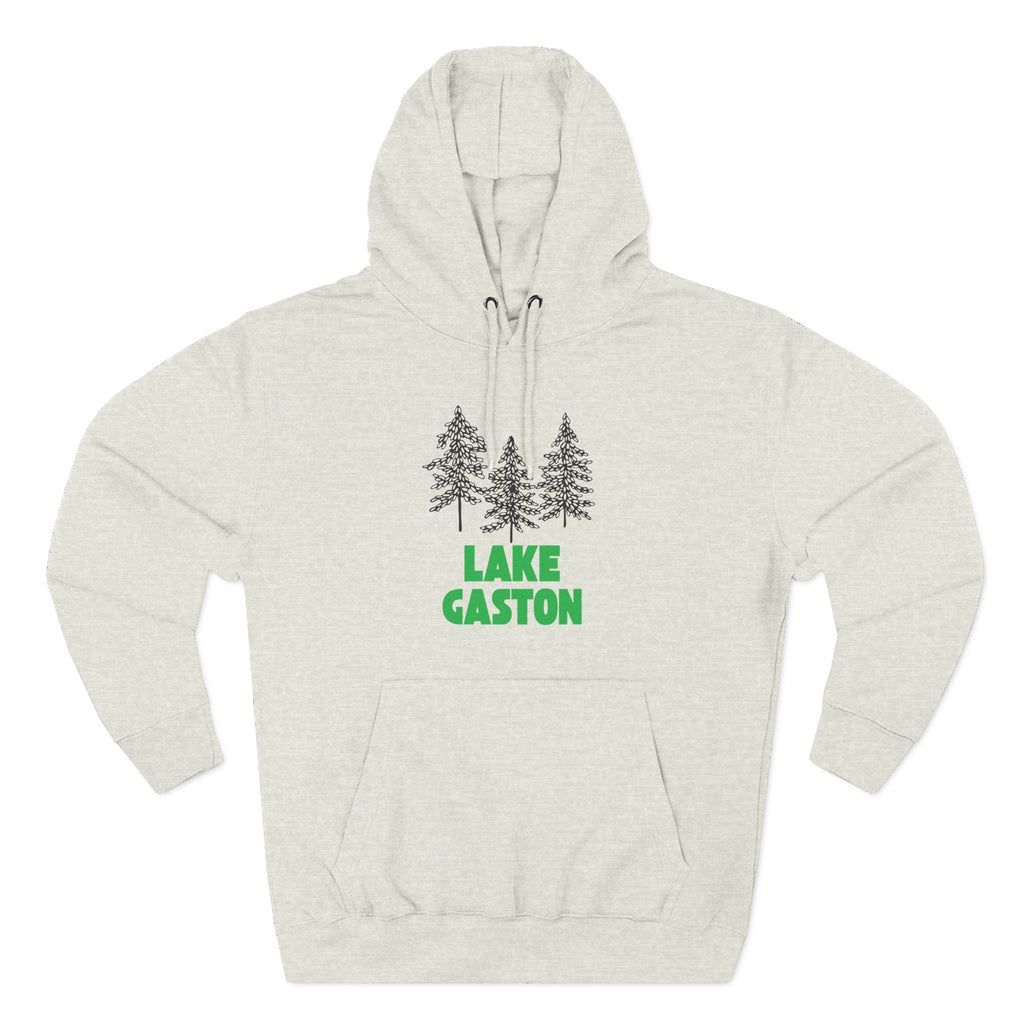Lake Gaston Fleece Hoodie, Cozy Sweatshirt, Outdoor Adventure Wear, Unique Gift for Lake Lovers, Perfect for Fall and Winter