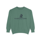 Cooperstown Vibes Unisex Sweatshirt | Garment-Dyed Comfort, Perfect for Casual Outings, Travel, Gifts, Autumn Days
