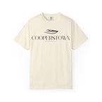 Cooperstown Chill Vibes Tee - Unisex Garment-Dyed T-shirt for Autumn Lovers, Casual Wear, Gifts for Him/Her