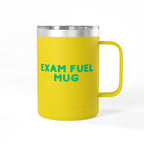 Exam Fuel Mug Tumbler | Perfect for Students, Study Sessions, Motivational Drinkware, Eco-Friendly Cup