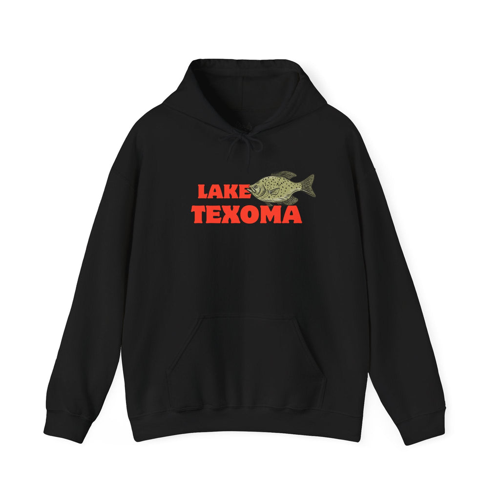 Lake Texoma Fishing Hoodie, Unisex Comfortable Sweatshirt, Relaxed Fit for Outdoor Enthusiasts, Gift for Fishermen, Casual Lake Apparel