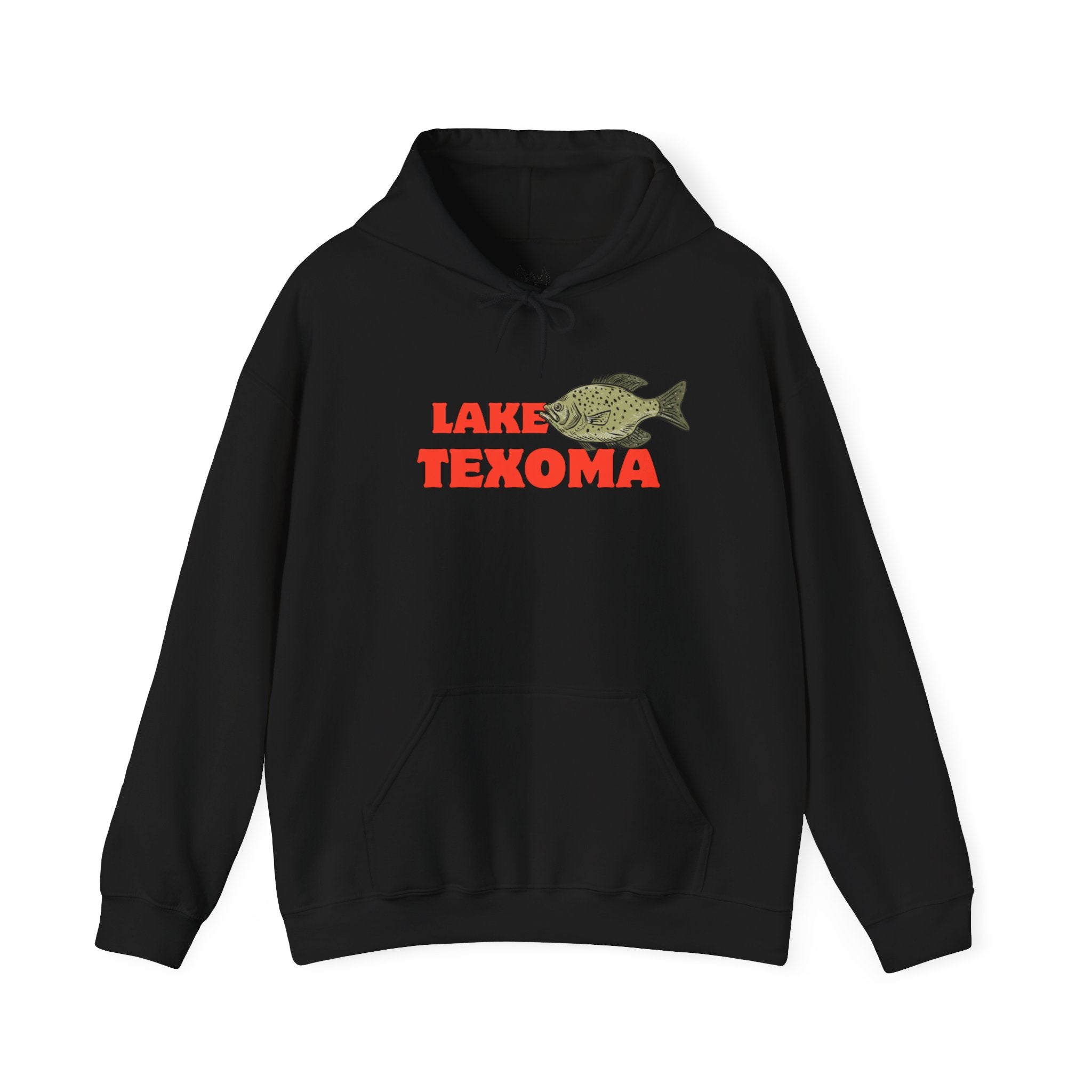 Lake Texoma Fishing Hoodie, Unisex Comfortable Sweatshirt, Relaxed Fit for Outdoor Enthusiasts, Gift for Fishermen, Casual Lake Apparel