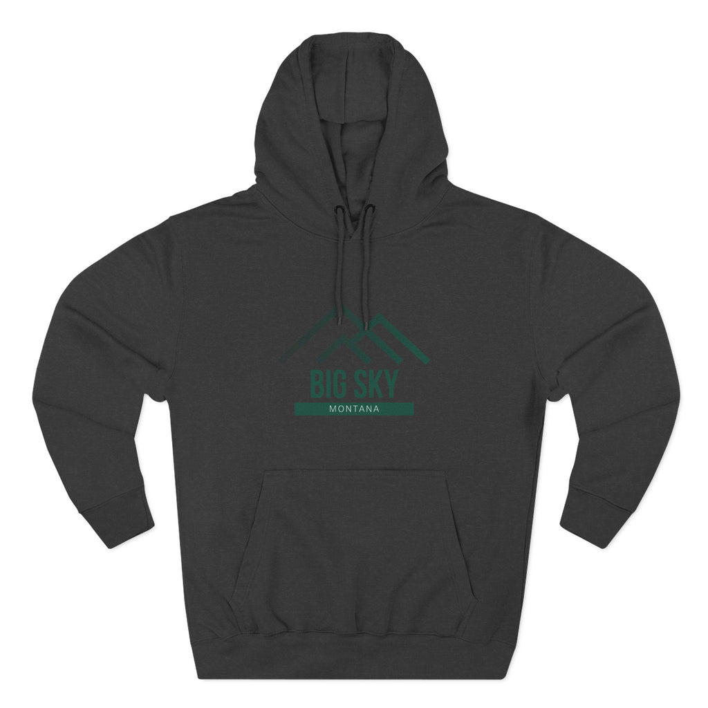 Big Sky Vibes Hoodie with Design, Perfect for Autumn Lovers, Comfortable and Stylish, Great Gift for Vacations