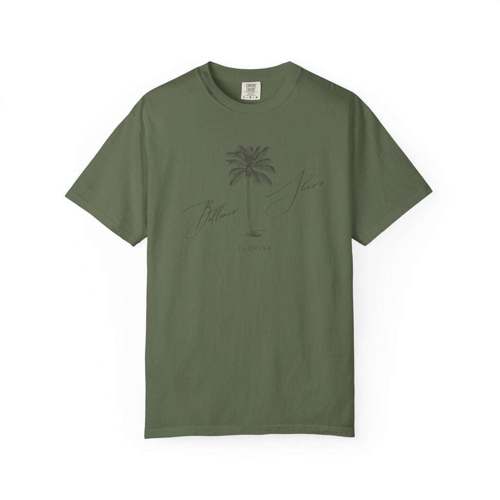 Belleair Shore Chill Vibes Tee - Unisex Garment-Dyed T-shirt for Autumn Lovers, Casual Wear, Gifts for Him/Her