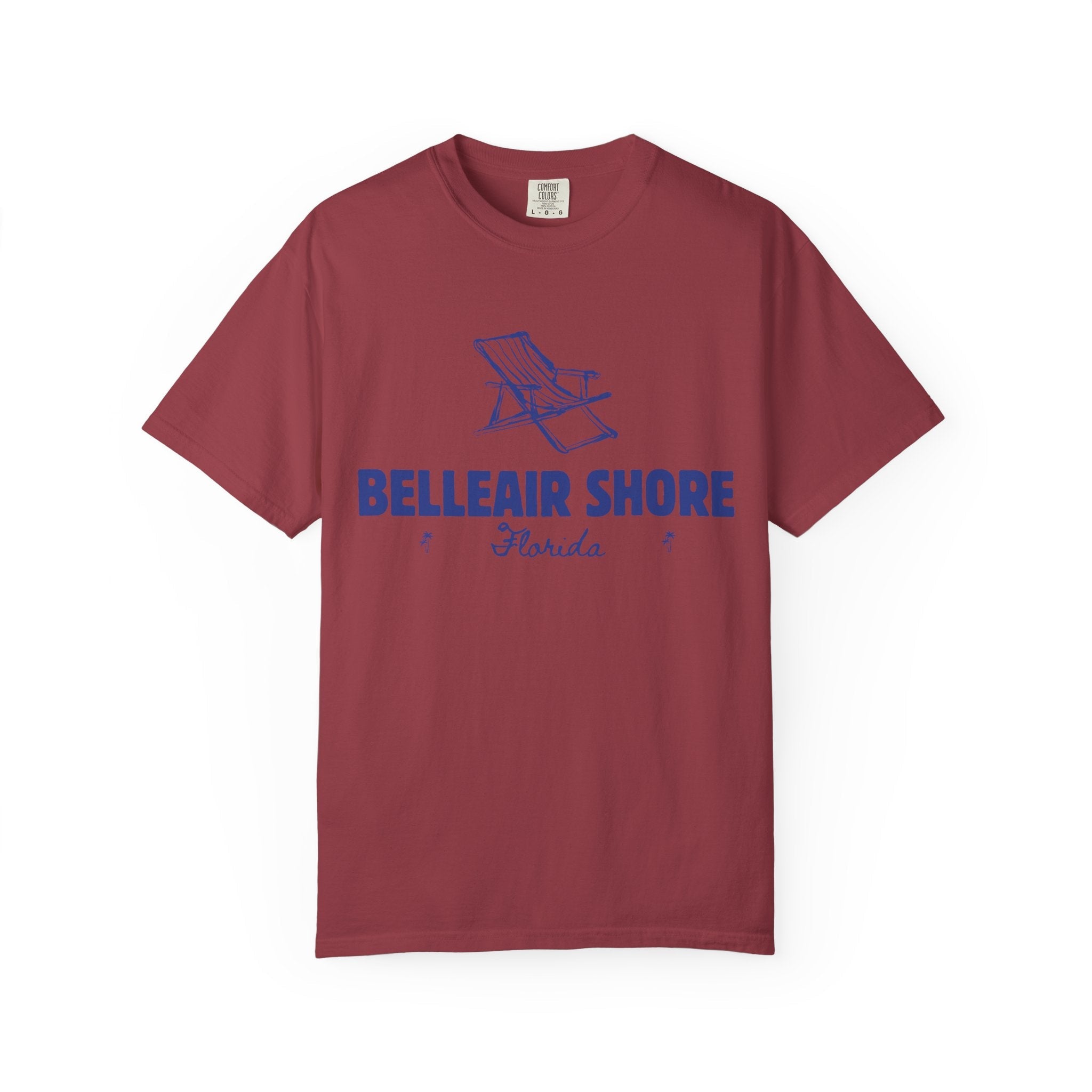 Belleair Shore - Unisex Garment-Dyed T-shirt, Casual Outfit, Gift for Nature Lovers, Vacation Essentials
