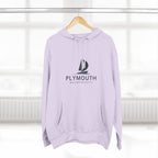 Plymouth Inspired Fleece Hoodie, Casual Wear, Relaxation, Gift for Autumn Lovers, Travel Essential