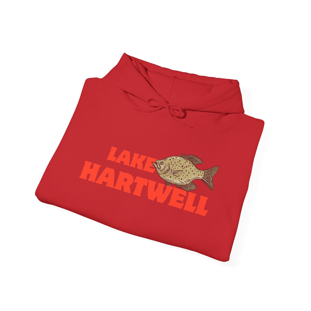 Lake Hartwell Fishing Hoodie, Unisex Comfortable Sweatshirt, Relaxed Fit for Outdoor Enthusiasts, Gift for Fishermen, Casual Lake Apparel