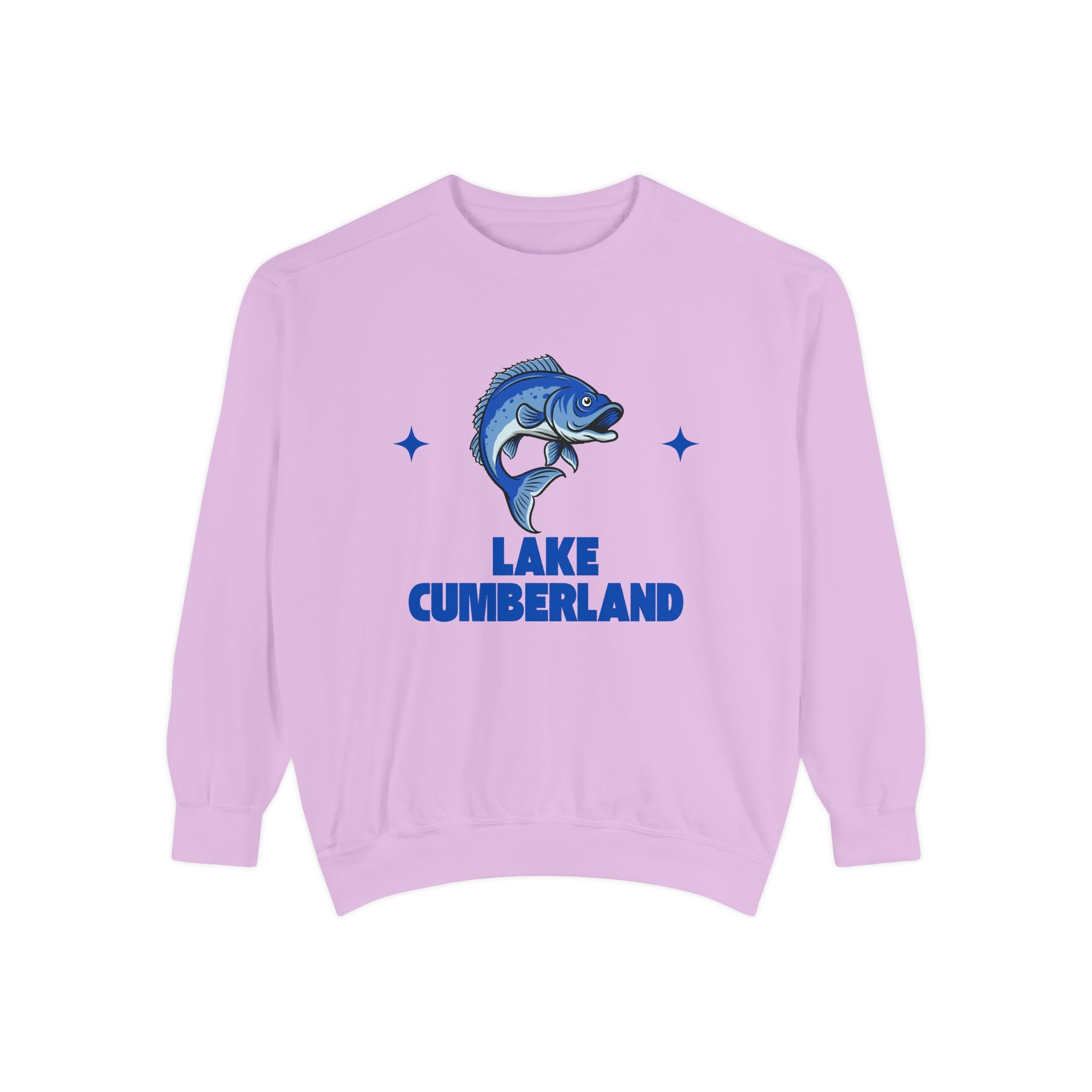 Lake Cumberland Fish Design Unisex Sweatshirt | Cozy Fishing Apparel, Casual Wear, Gift for Anglers, Lake Day Outfit, Nature Lovers Sweatshirt