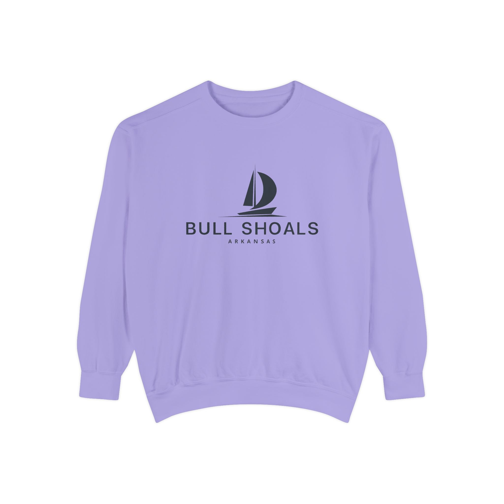 Bull Shoals Vibes Unisex Sweatshirt | Garment-Dyed Comfort, Perfect for Casual Outings, Travel, Gifts, Autumn Days