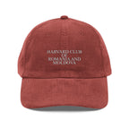 Harvard Club of Romania and Moldova Embroidered Cap