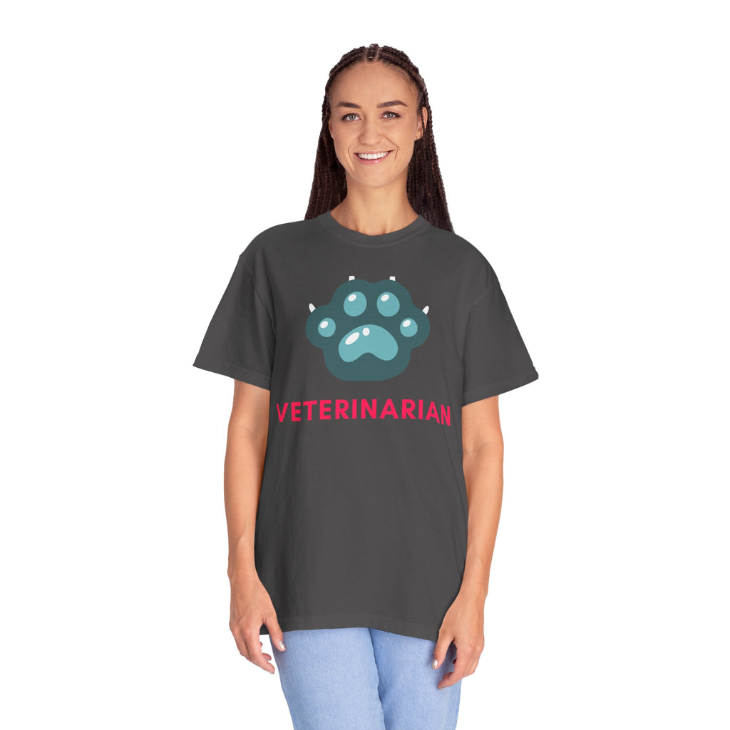 Veterinarian Themed Unisex T-Shirt, Gift for Animal Lovers, Pet Owner Apparel, Cute Veterinary Shirt, Comfortable Dog Lover Tee