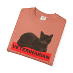 Veterinarian Cat T-Shirt, Funny Animal Lover Tee, Pet Owner Gift, Cute Vet Shirt, Unique Veterinary Apparel, Animal Rescue Shirt