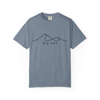 Big Sky Chill Vibes Tee - Unisex Garment-Dyed T-shirt for Autumn Lovers, Casual Wear, Gifts for Him/Her