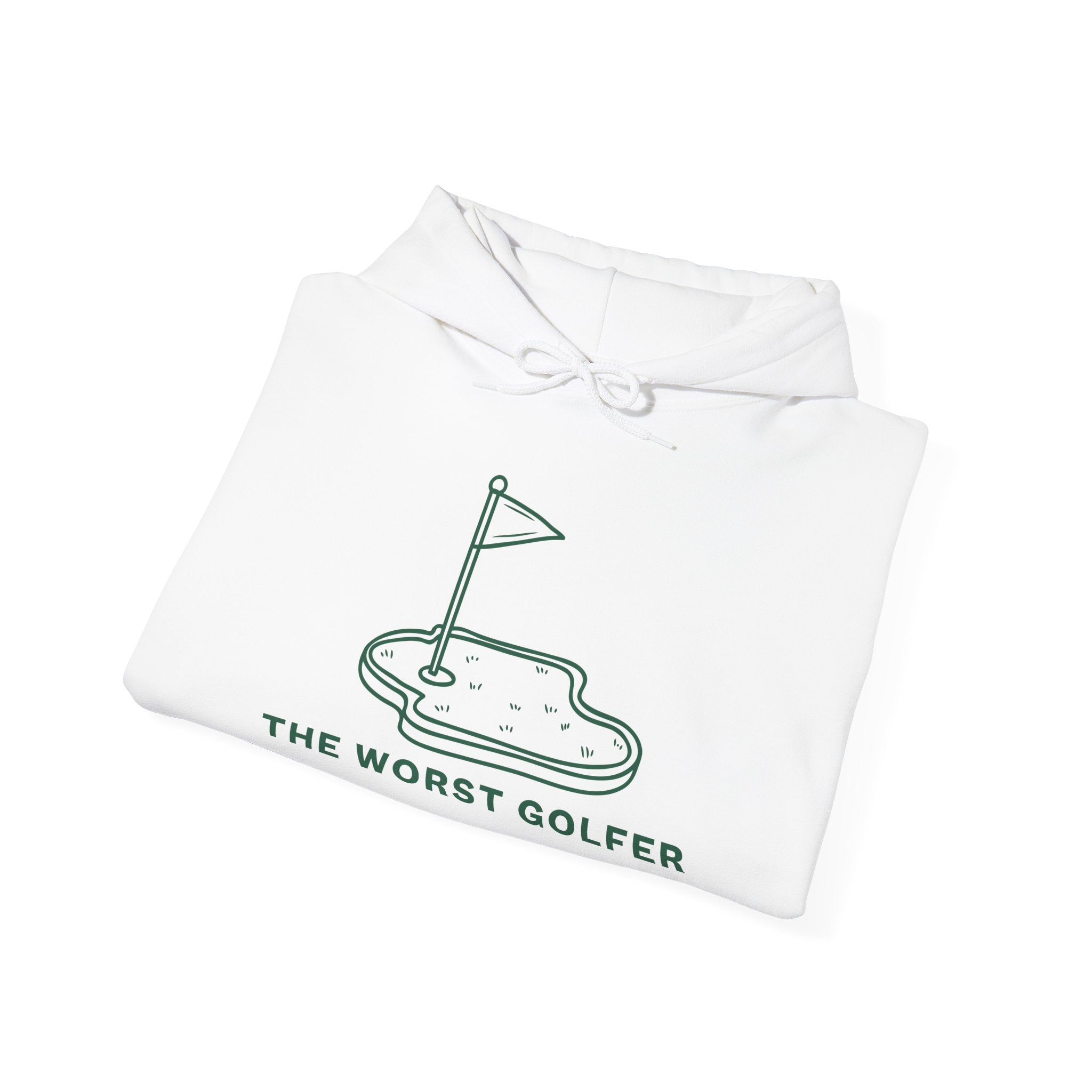 Funny Golf Sweatshirt for The Worst Golfer, Unisex Hooded Sweatshirt, Gift for Golf Lovers, Casual Hoodie, Golfing Apparel
