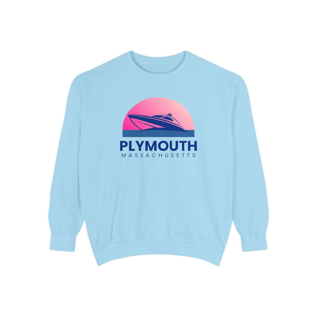 Plymouth Unisex Sweatshirt, Cozy, Perfect Autumn Gift, Relaxed Style for All