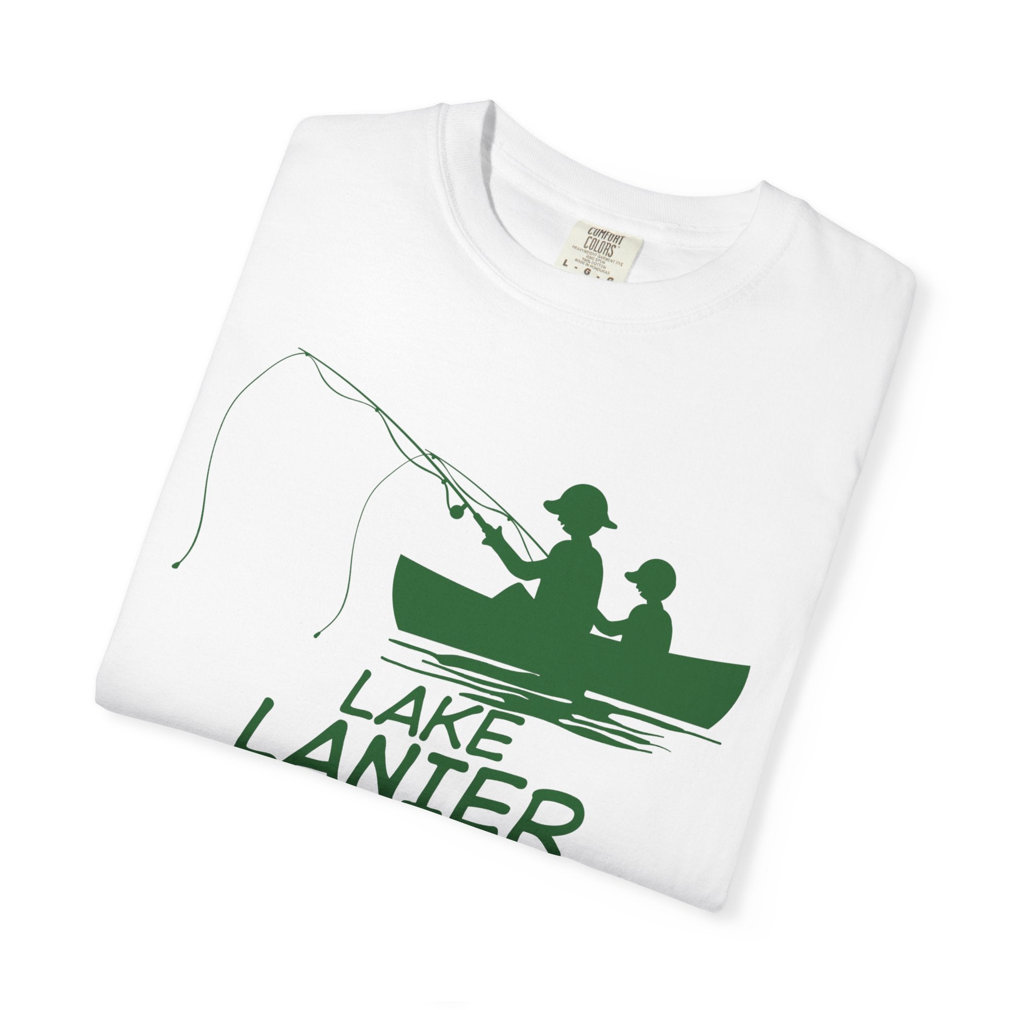 Lake Lanier Fishing Unisex T-shirt - Perfect for Gifts, Outdoor Adventures, Family Reunions, Summer Vacations, and Casual Wear
