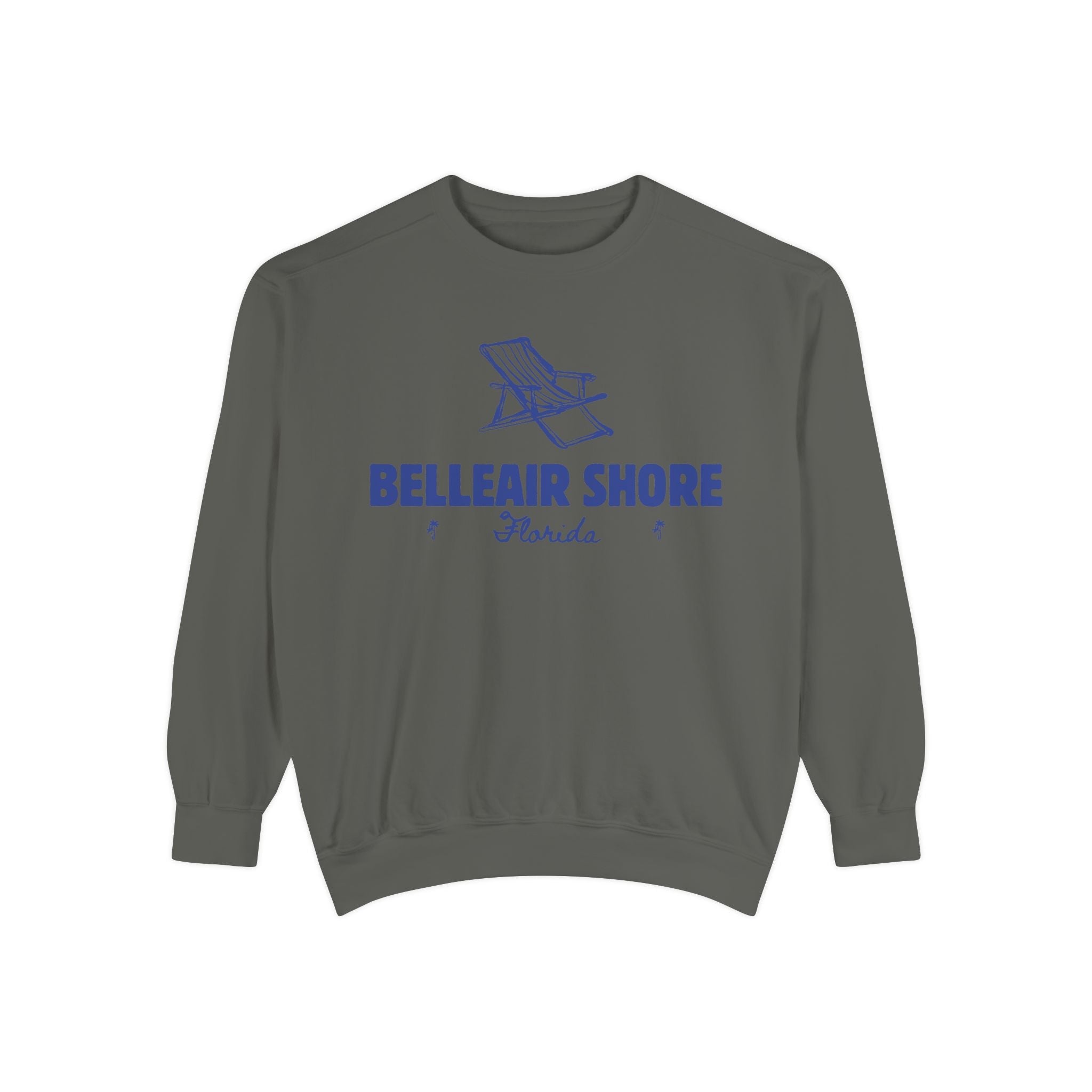 Belleair Shore Unisex Sweatshirt, Cozy Beach Vibes, Perfect Summer Gift, Florida Apparel, Relaxed Style for All
