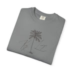 Key Largo Chill Vibes Tee - Unisex Garment-Dyed T-shirt for Autumn Lovers, Casual Wear, Gifts for Him/Her