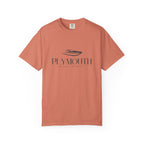 Plymouth Chill Vibes Tee - Unisex Garment-Dyed T-shirt for Autumn Lovers, Casual Wear, Gifts for Him/Her