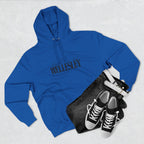 Wellesley Stylish Three-Panel Fleece Hoodie for Everyday Comfort, Personalized Gift, Casual Wear, Unisex Hoodie, Cozy Fashion
